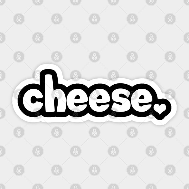 Cheese Sticker by LunaMay